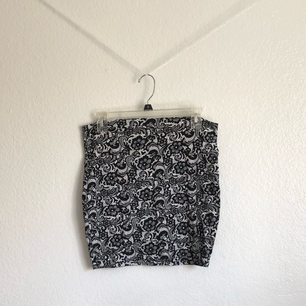 Dark Blue Pencil Skirt